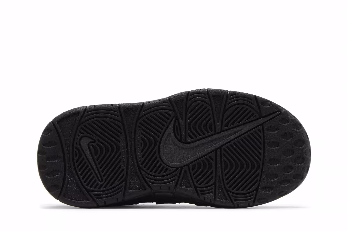 Nike Air More Uptempo TD Black Anthracite, view 5