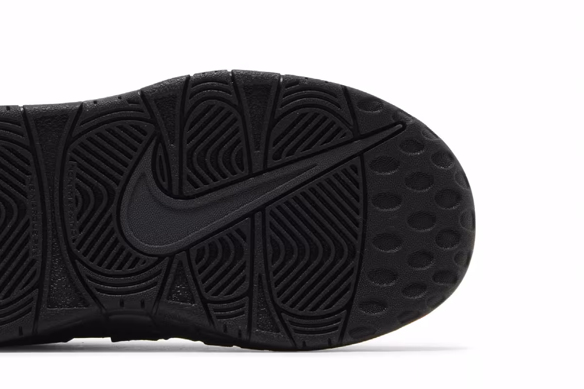 Nike Air More Uptempo TD Black Anthracite, view 6