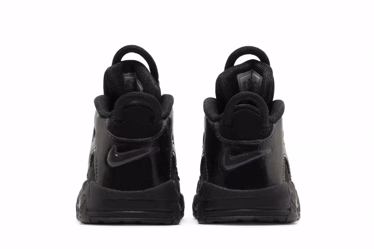 Nike Air More Uptempo TD Black Anthracite, view 7