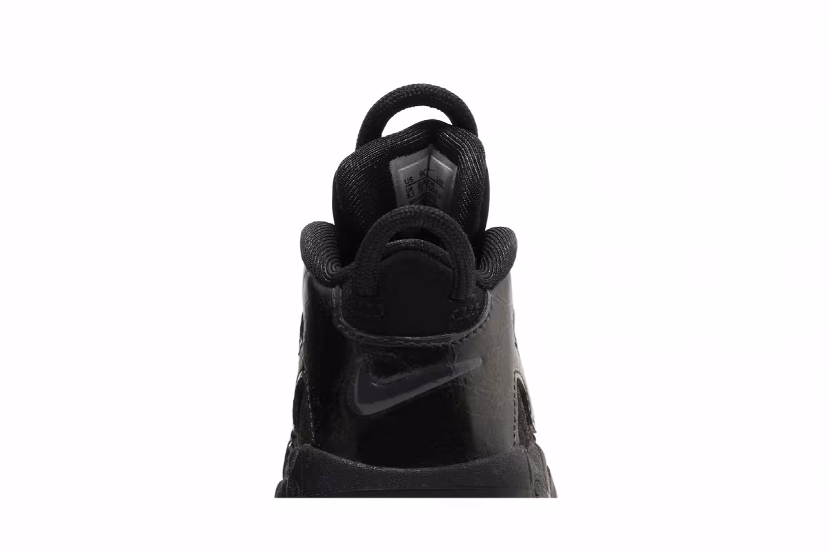 Nike Air More Uptempo TD Black Anthracite, view 8
