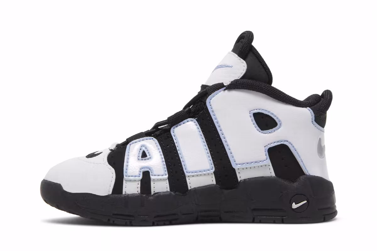 Nike Air More Uptempo TD Black Cobalt Bliss, view 4