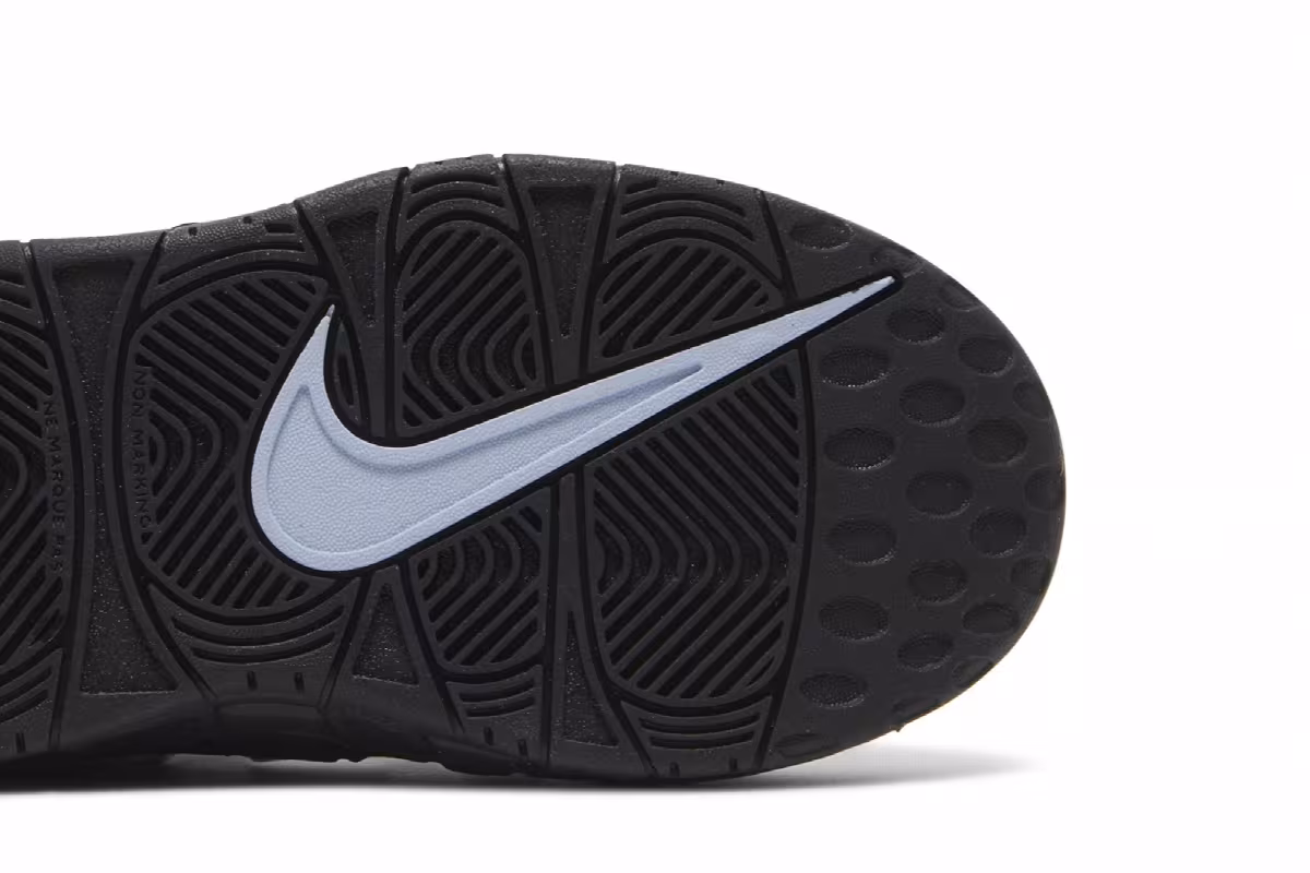 Nike Air More Uptempo TD Black Cobalt Bliss, view 6