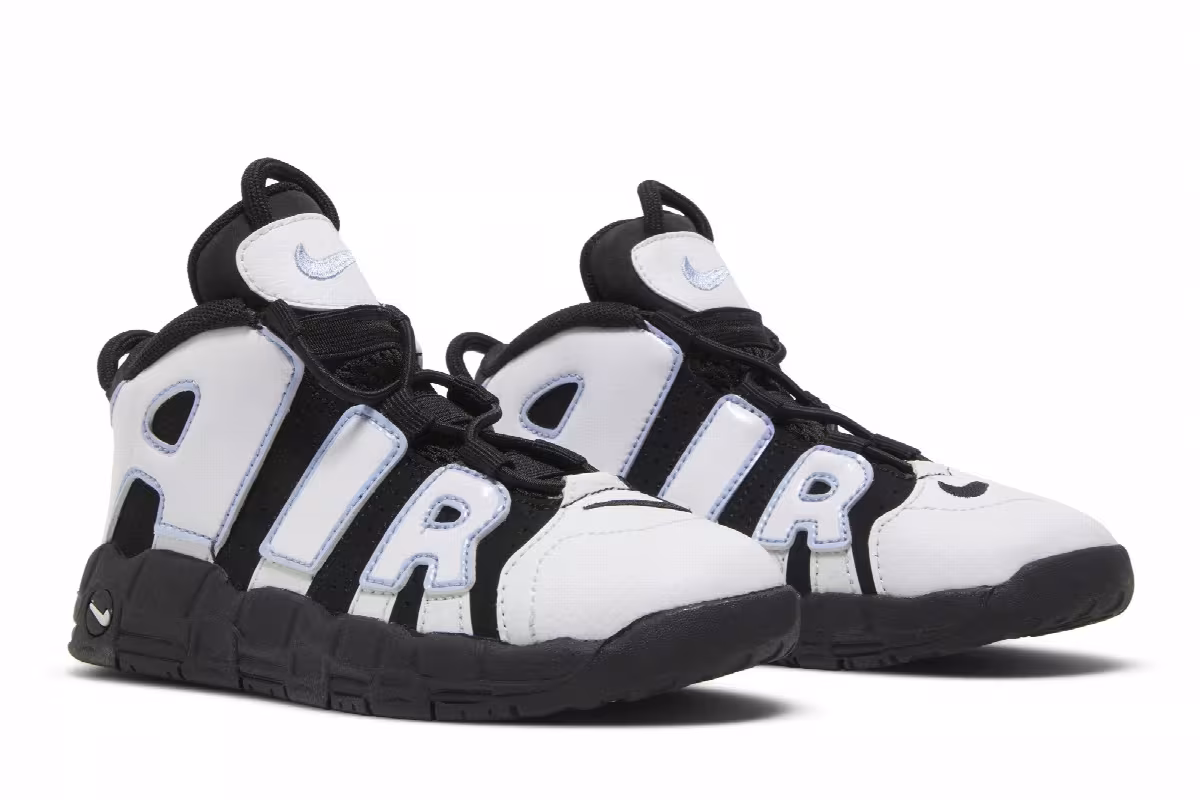 Nike Air More Uptempo TD Black Cobalt Bliss, view 9