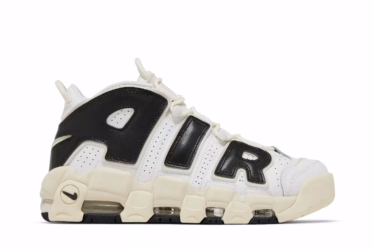 Nike Women's Air More Uptempo Night Forest, view 2