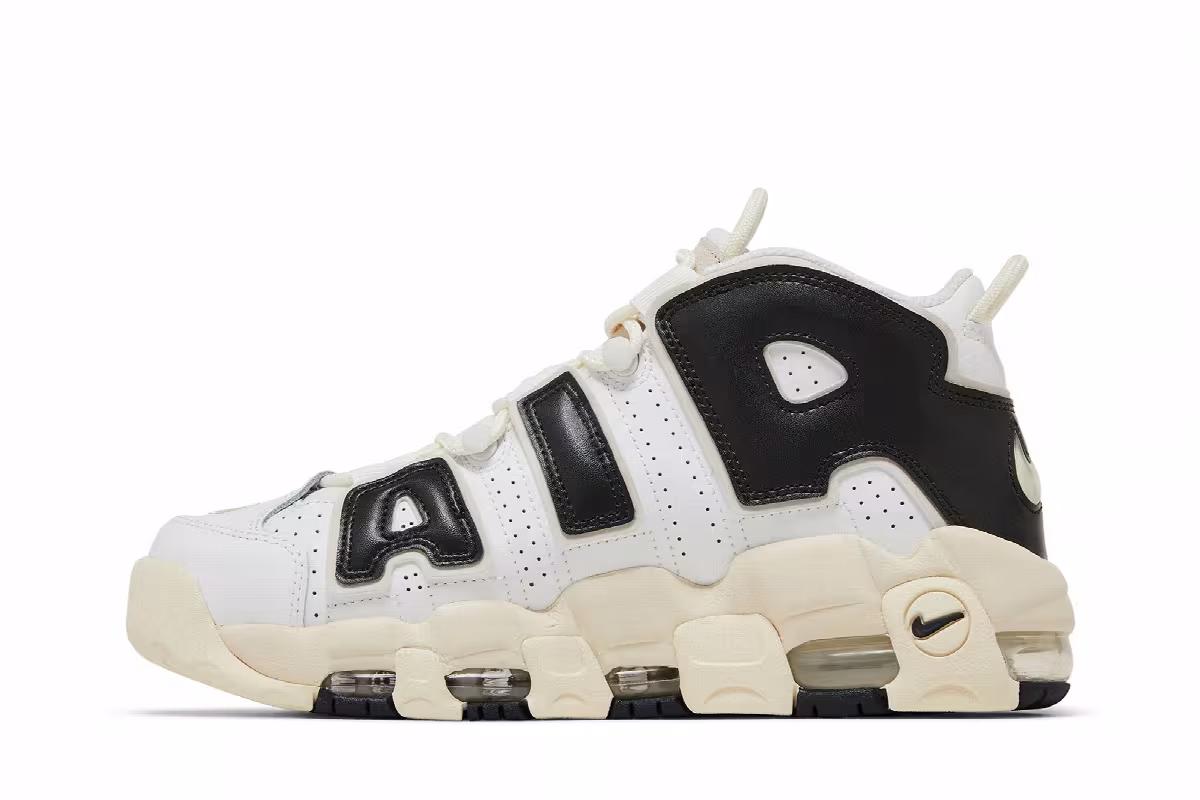 Nike Women's Air More Uptempo Night Forest, view 4