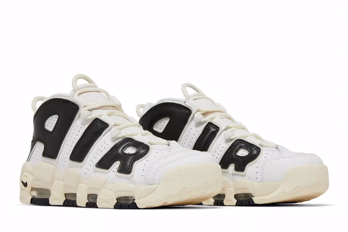 Nike Women's Air More Uptempo Night Forest, view 9