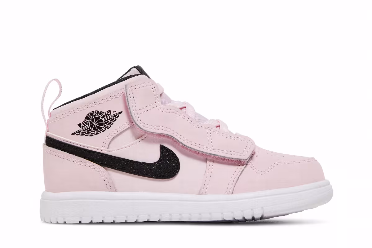 Air Jordan 1 Mid Alt TD Pink Foam Black, view 2
