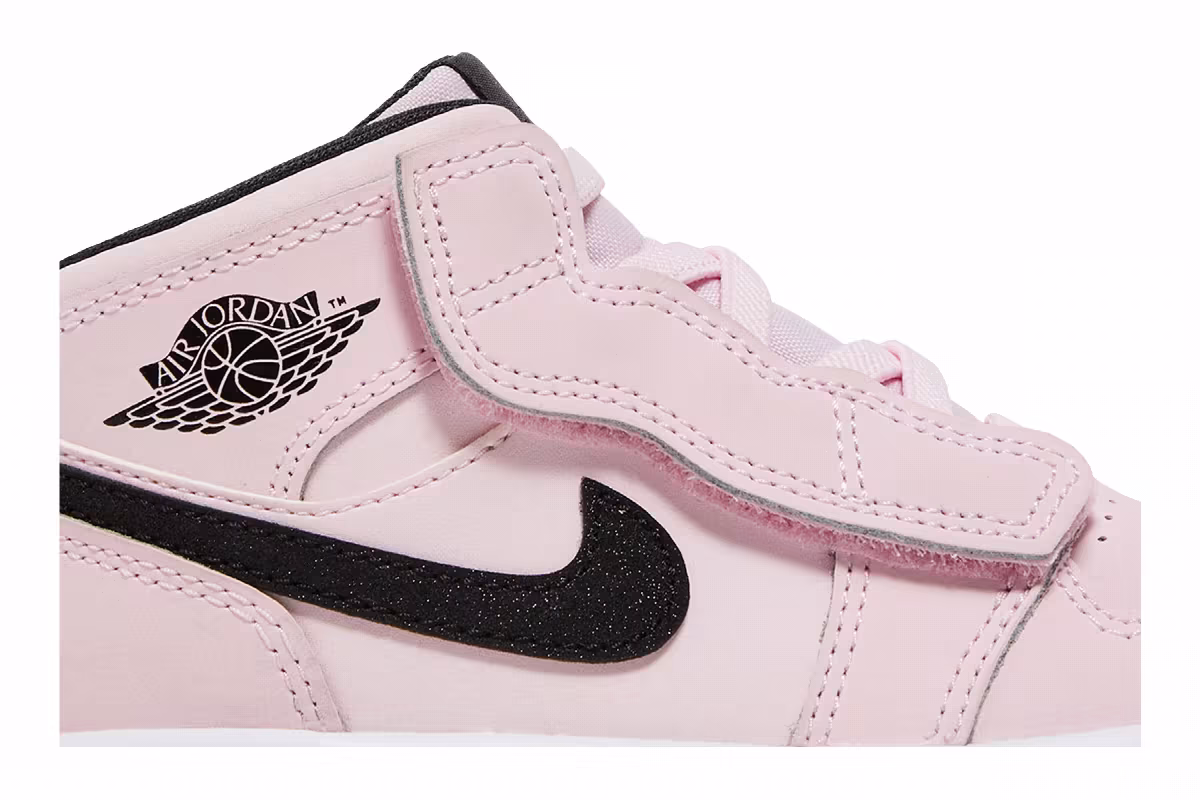 Air Jordan 1 Mid Alt TD Pink Foam Black, view 3