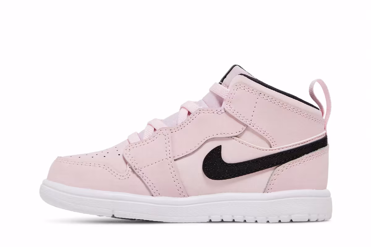 Air Jordan 1 Mid Alt TD Pink Foam Black, view 4