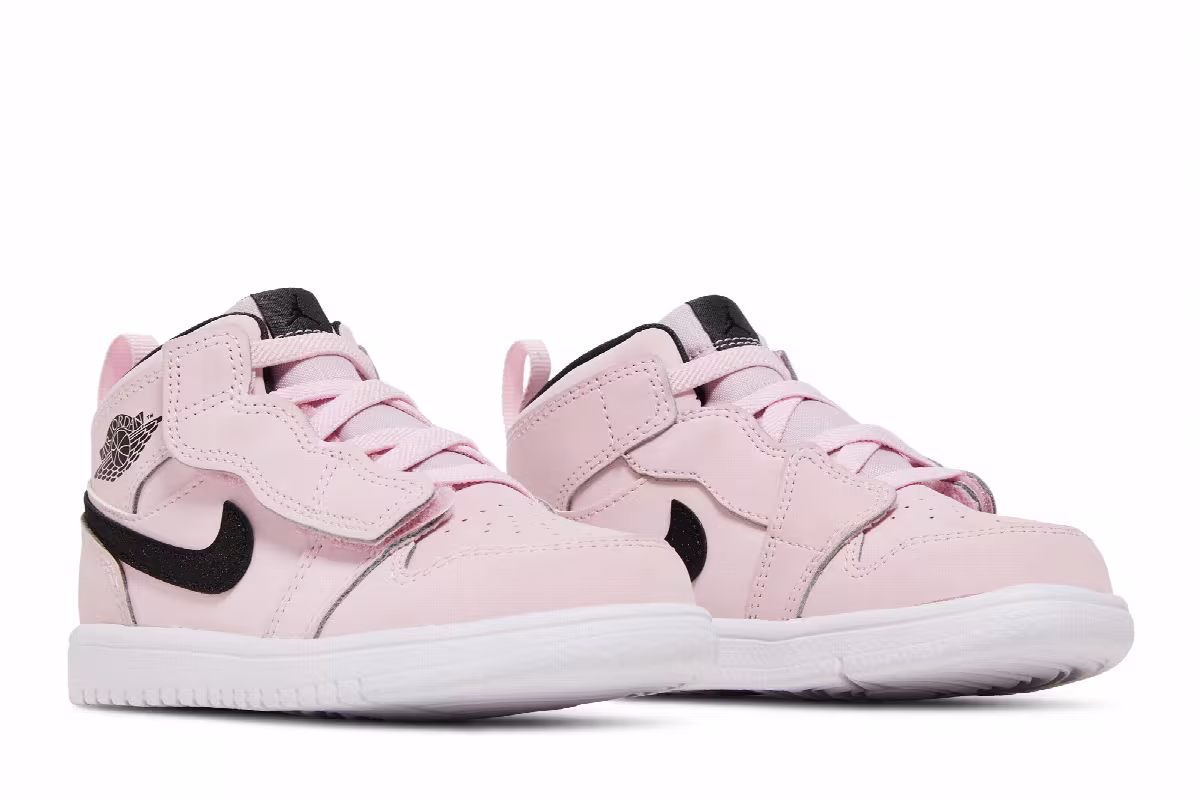 Air Jordan 1 Mid Alt TD Pink Foam Black, view 9