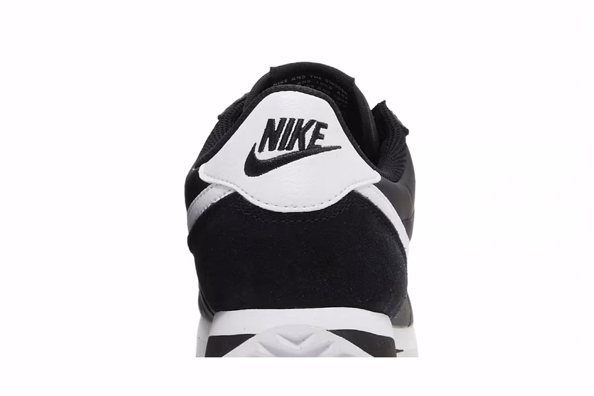Nike Women's Cortez Black White, view 8