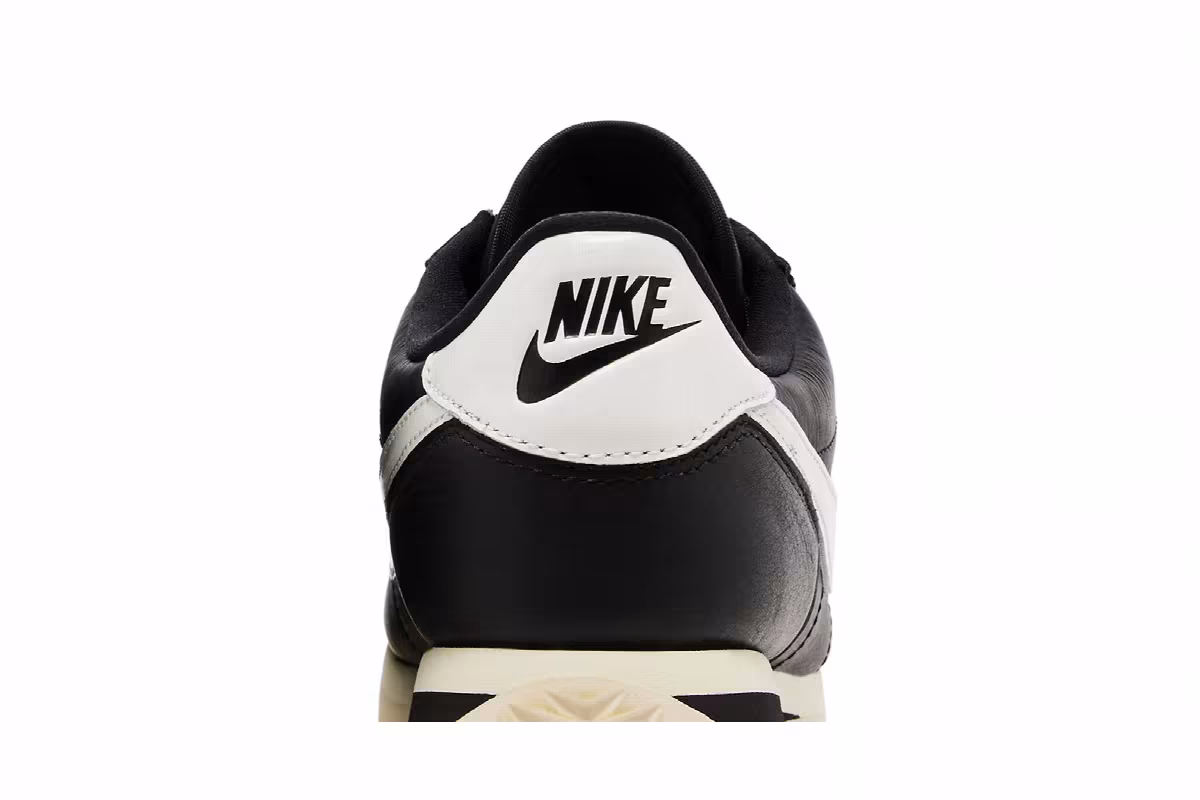 Nike Women's Cortez Black Sail, view 8