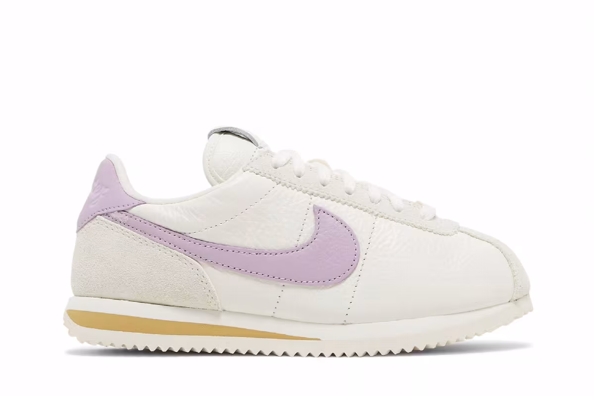 Nike Women's Cortez SE Sail Iced Lilac, view 2