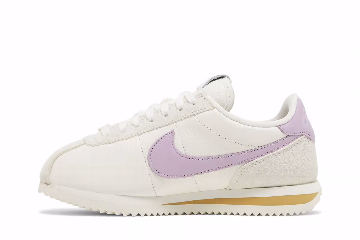 Nike Women's Cortez SE Sail Iced Lilac, view 4
