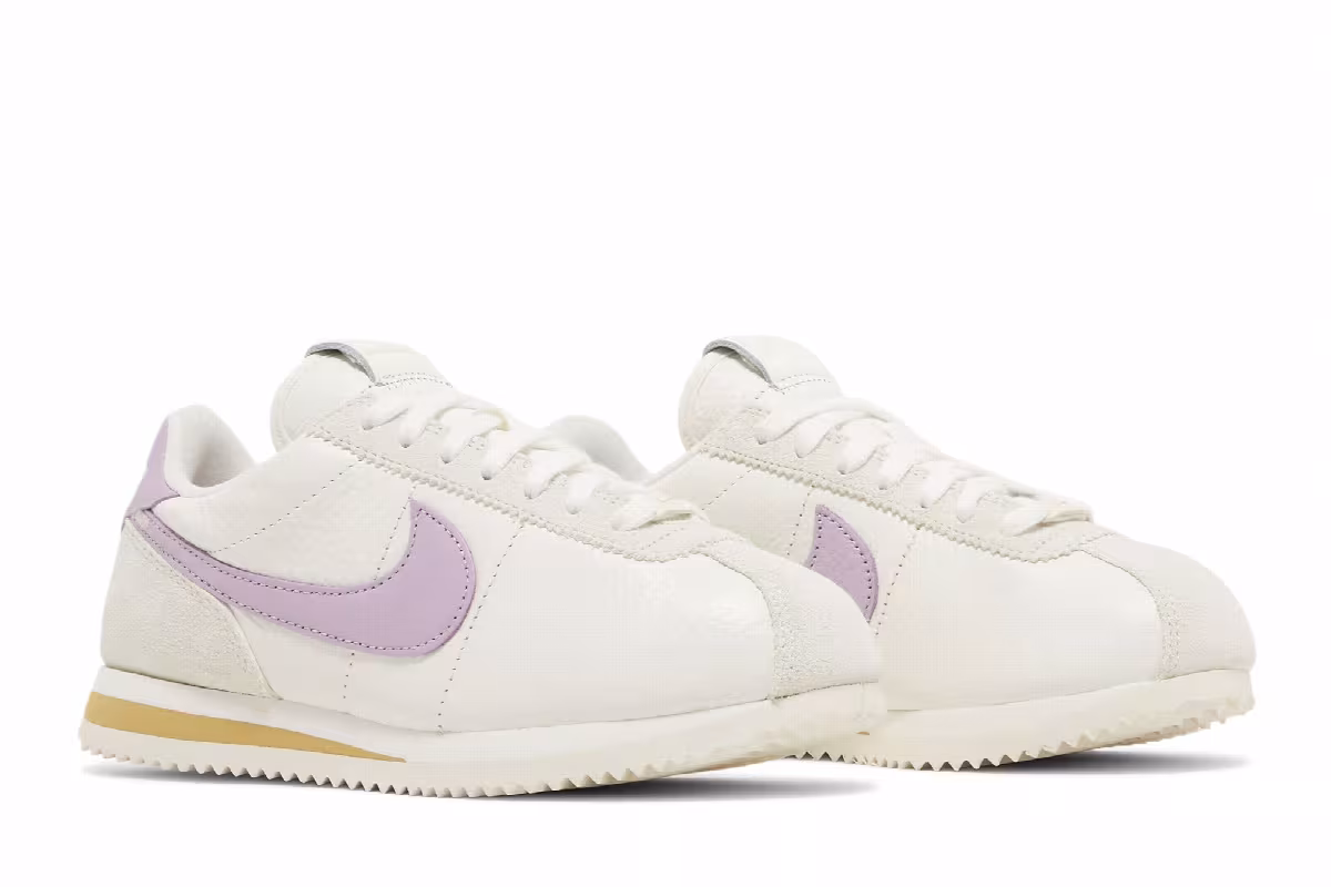 Nike Women's Cortez SE Sail Iced Lilac, view 9