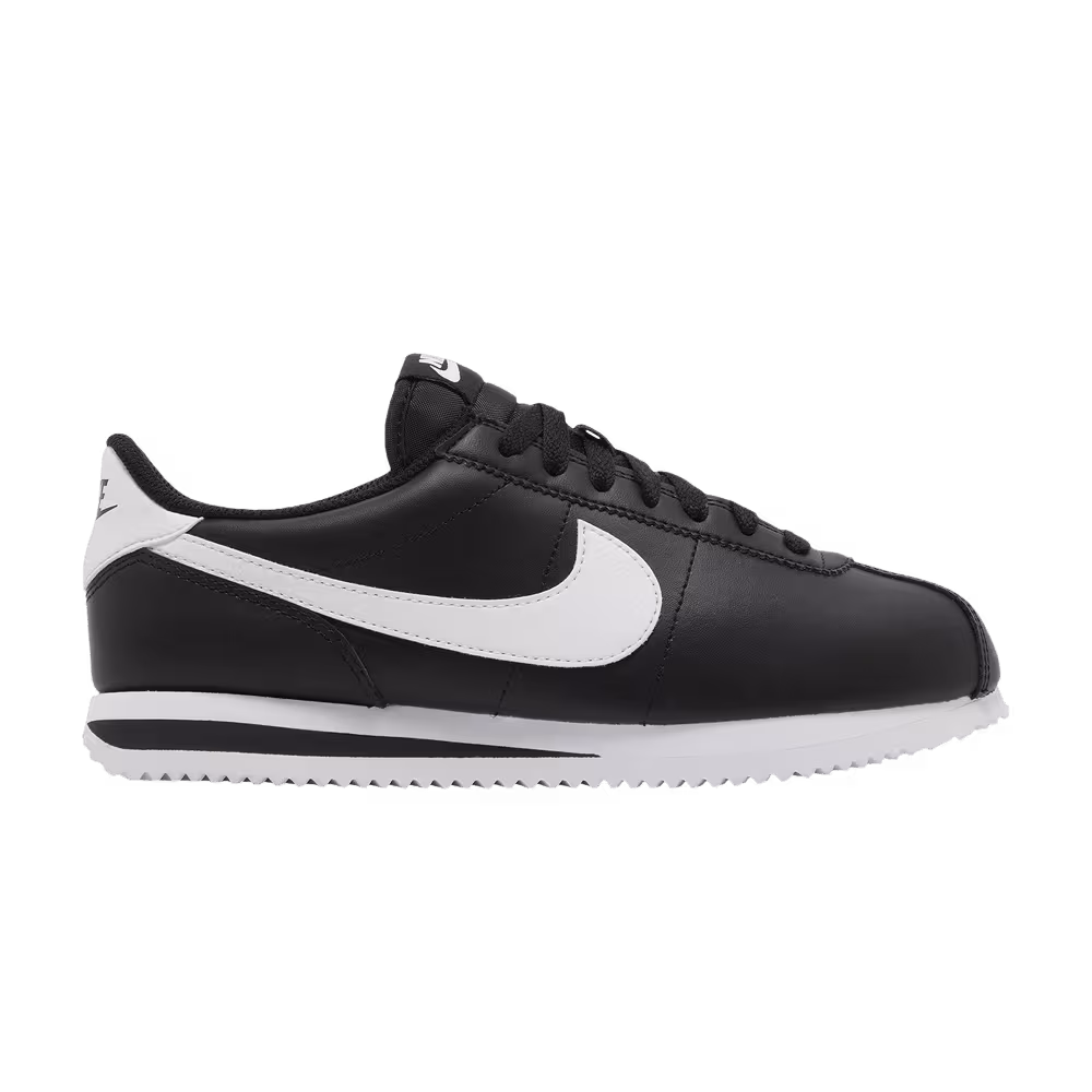 Nike Women's Cortez Leather Black White