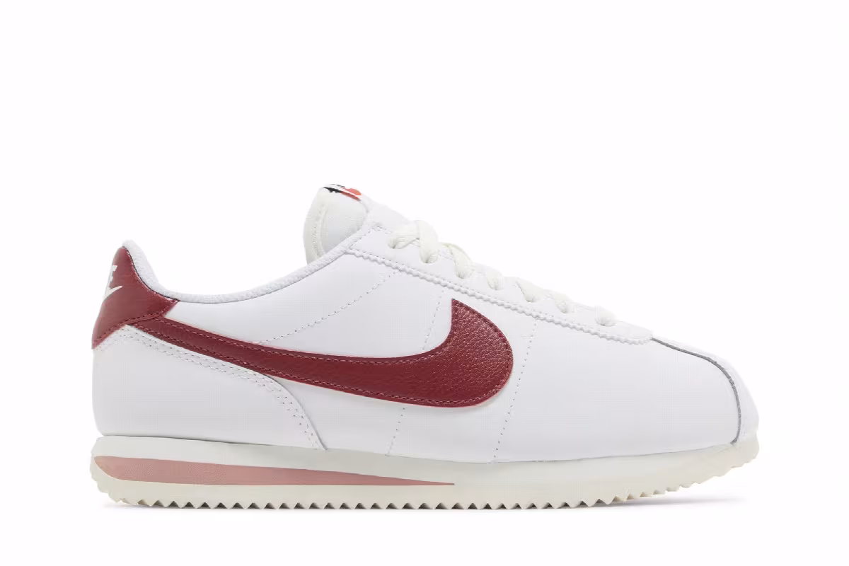 Nike Women's Cortez White Red Stardust, view 2