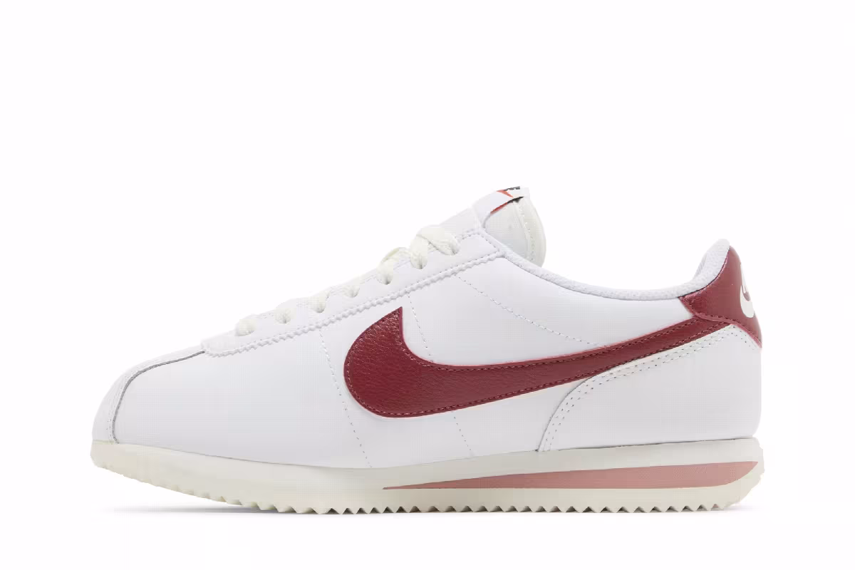 Nike Women's Cortez White Red Stardust, view 4