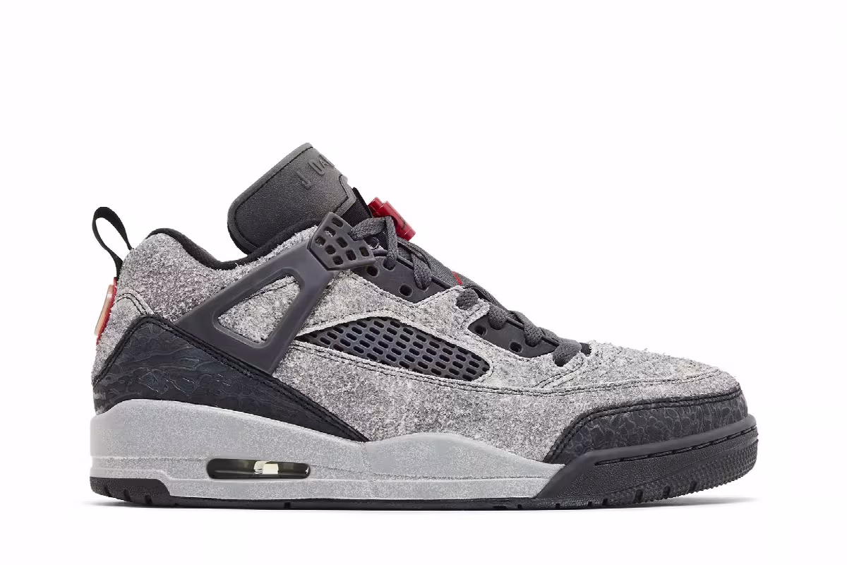 Air Jordan Spizike Low Anthracite Gym Red, view 2