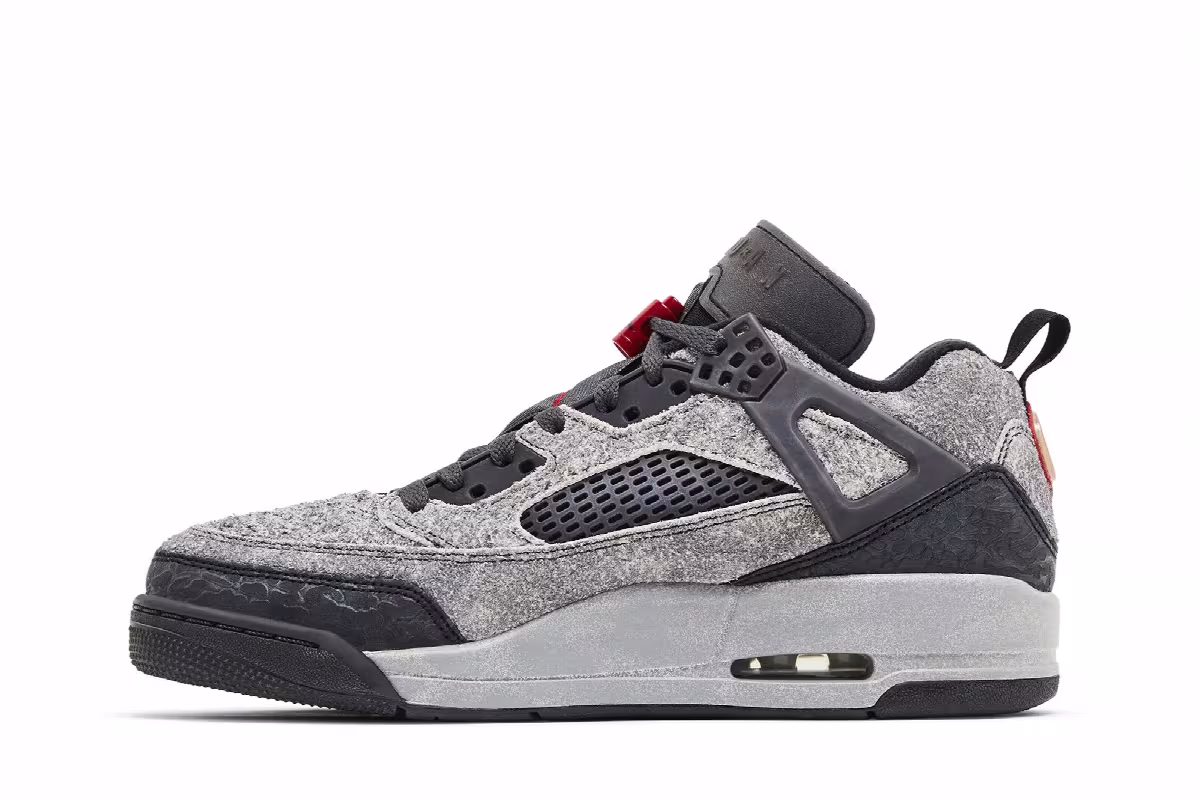 Air Jordan Spizike Low Anthracite Gym Red, view 4