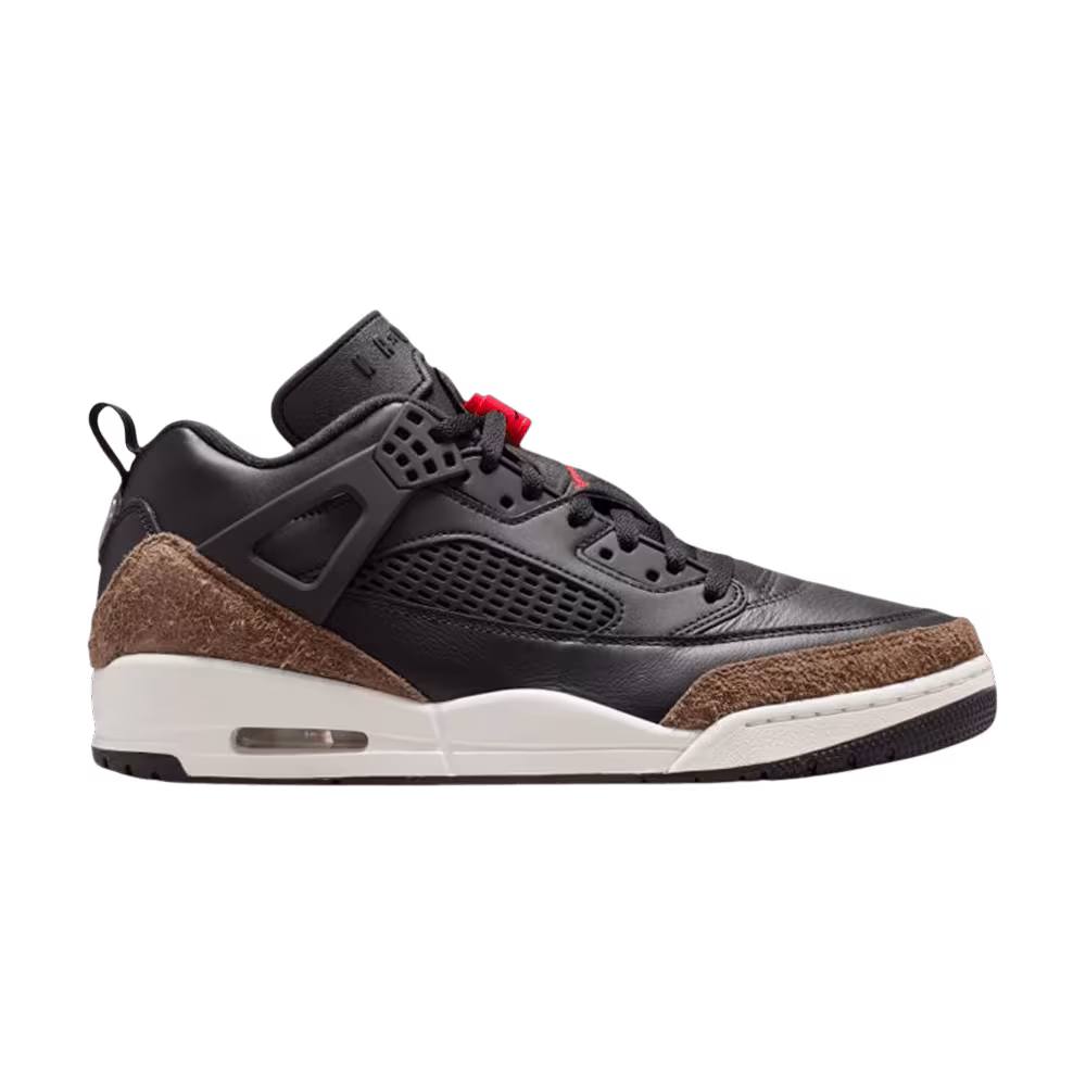 Air Jordan Spizike Low Black University Red Palomino