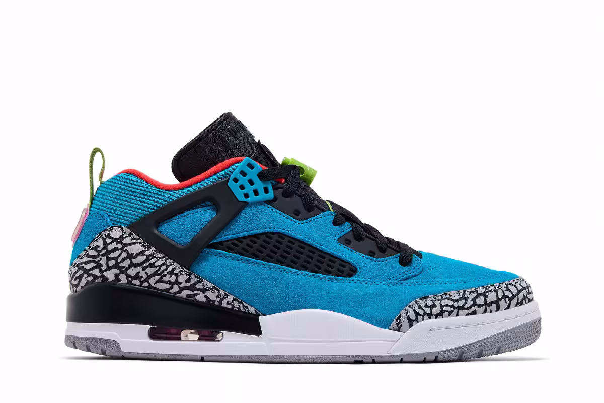 Air Jordan Spizike Low Neo Turquoise, view 2