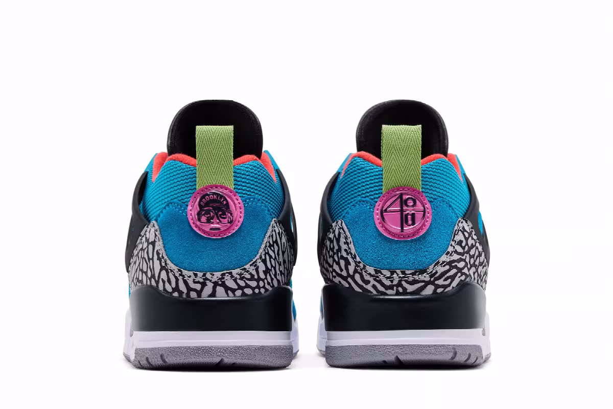 Air Jordan Spizike Low Neo Turquoise, view 7