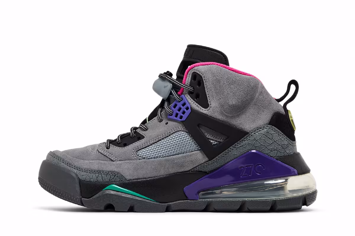 Air Jordan Spizike 270 Boot Smoke Grey, view 4