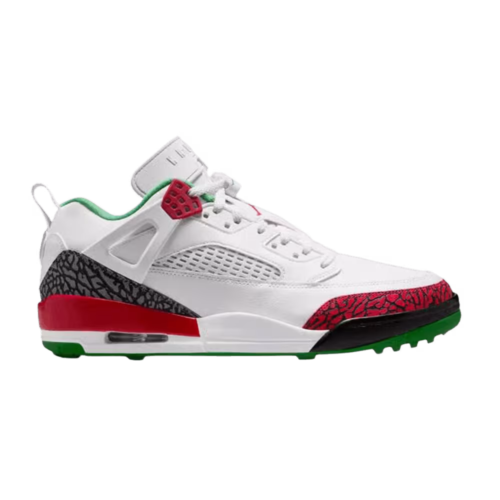 Air Jordan Spizike Low Golf OG White Varsity Red