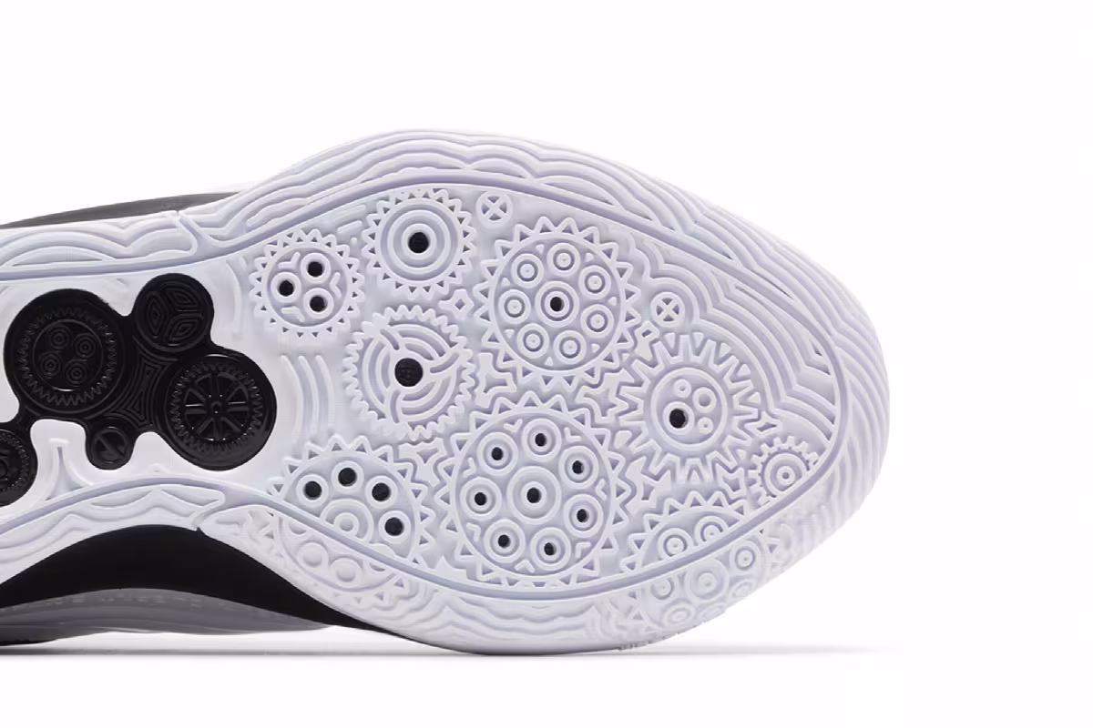 Nike KD 16 TB White Black, view 6