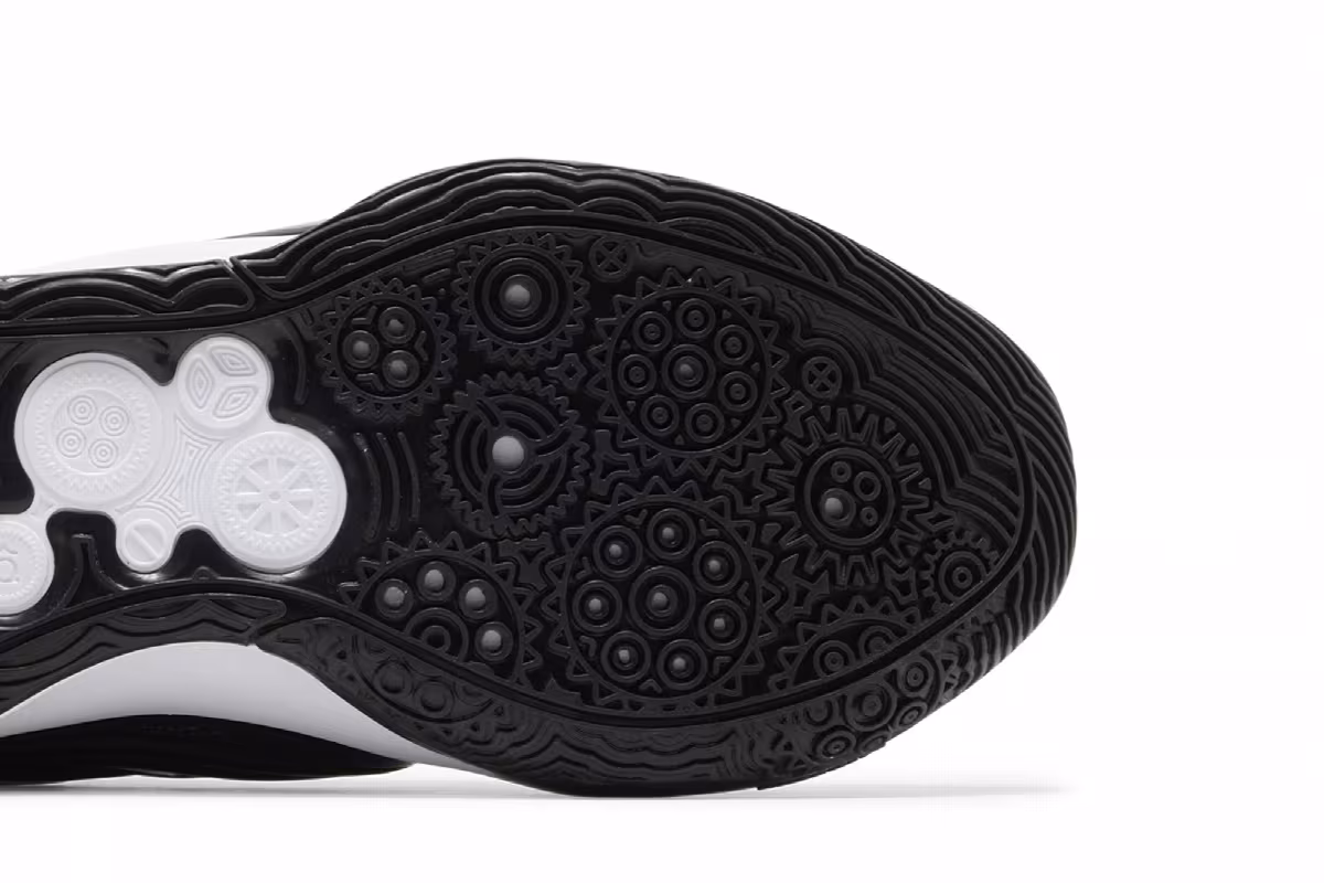 Nike KD 16 TB Black White, view 6