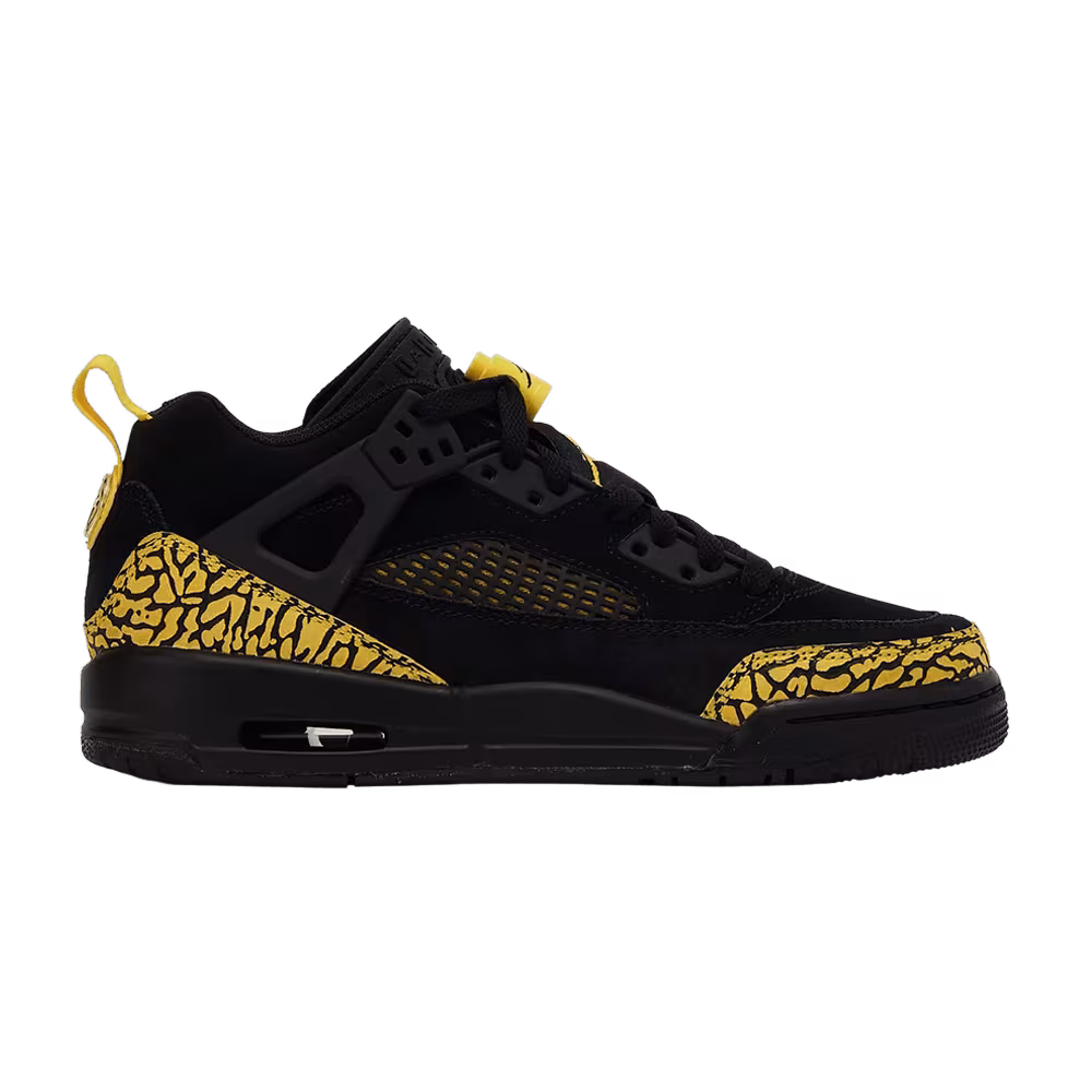 Air Jordan Spizike Low GS Black Speed Yellow