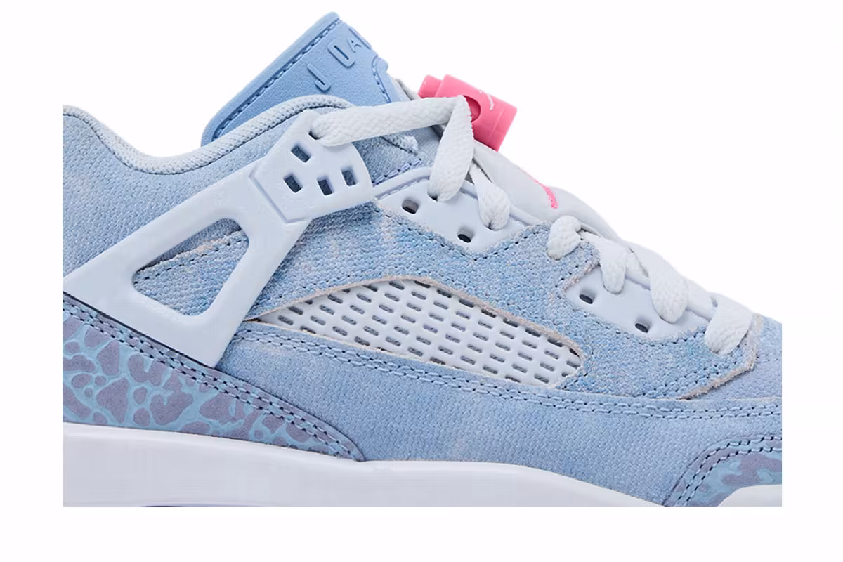 Air Jordan Spizike Low GS Cobalt Bliss Rose Glow, view 3