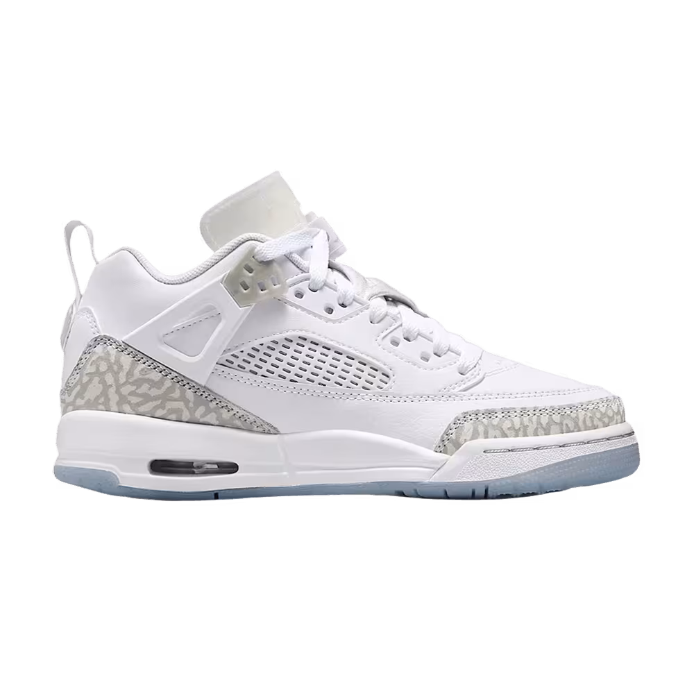 Air Jordan Spizike Low GS White Neutral Grey Barely Blue