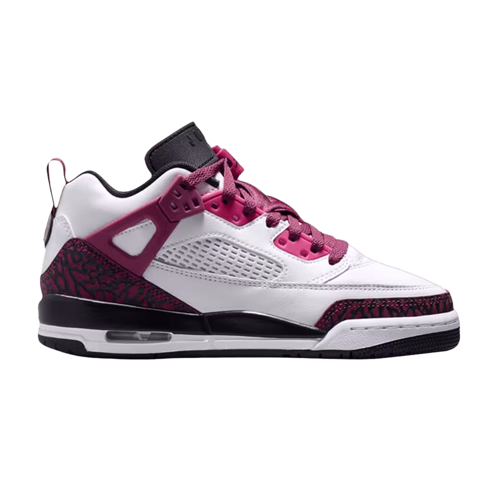 Air Jordan Spizike Low GS White Sweet Beet Pink
