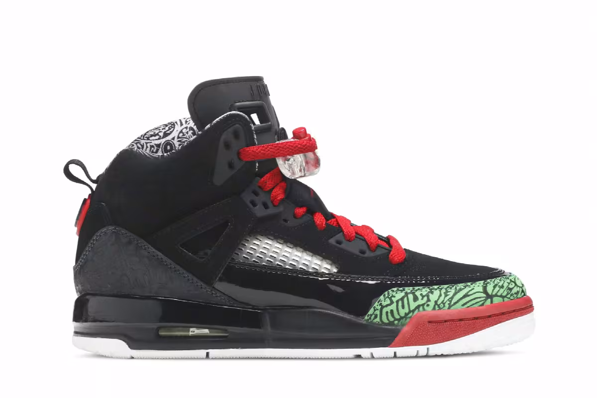Air Jordan Spizike GS Black Varsity Red 2017, view 2