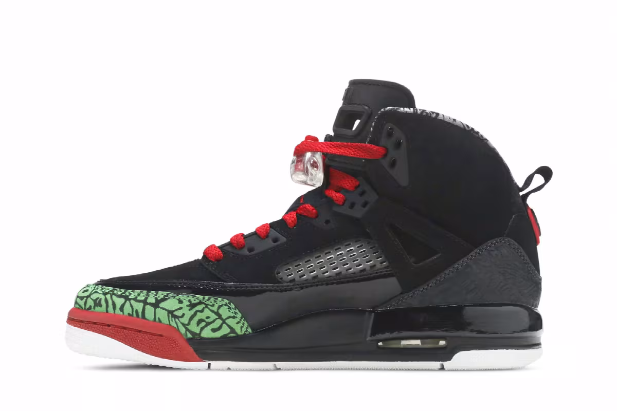 Air Jordan Spizike GS Black Varsity Red 2017, view 4