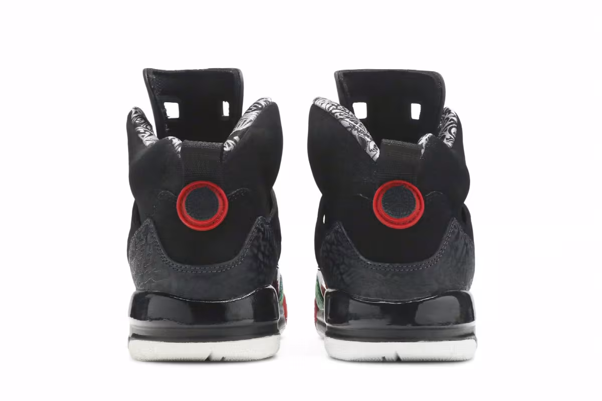 Air Jordan Spizike GS Black Varsity Red 2017, view 7