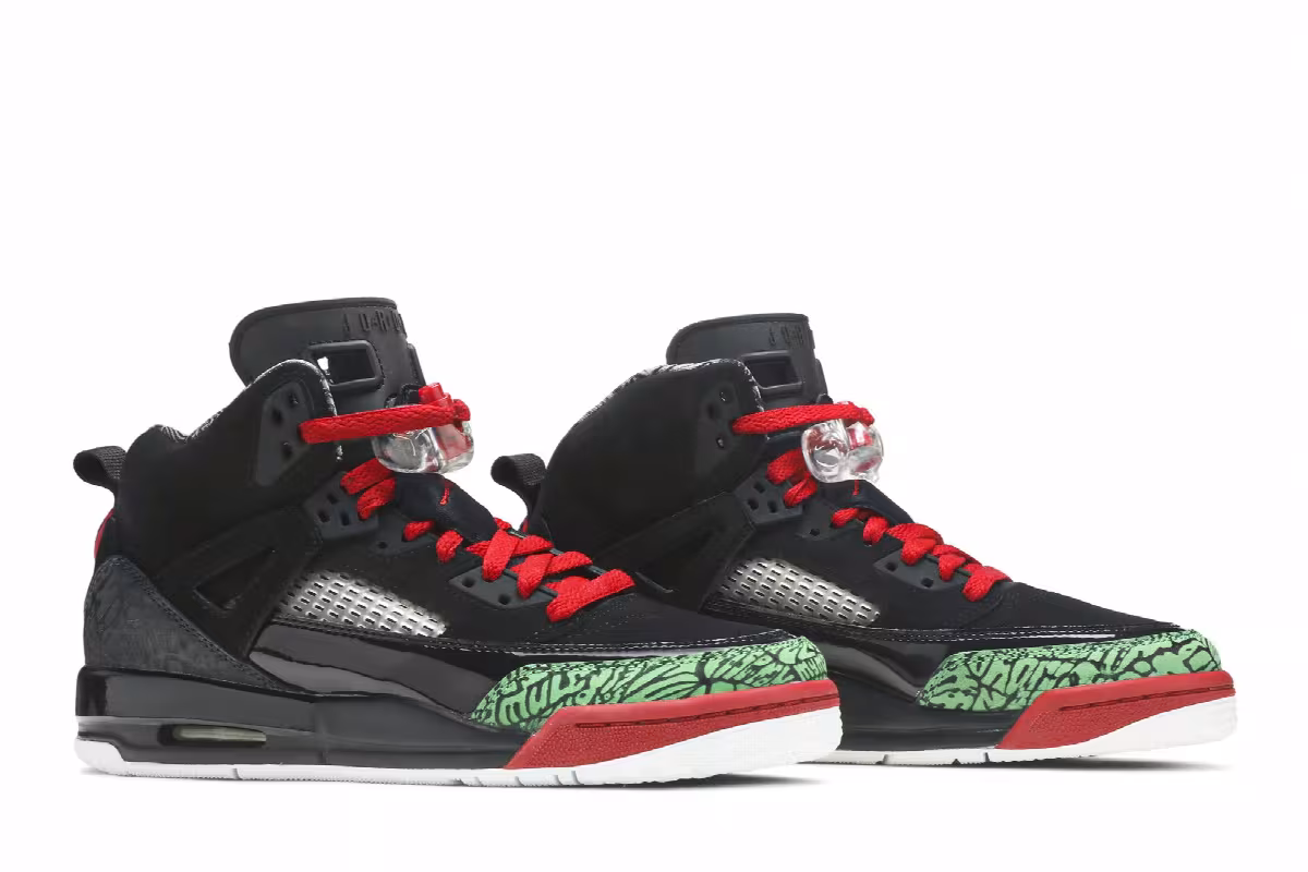 Air Jordan Spizike GS Black Varsity Red 2017, view 9