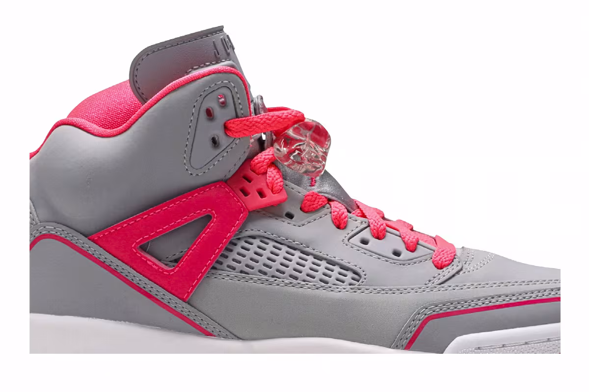 Air Jordan Spizike GS Wolf Grey Racer Pink, view 3