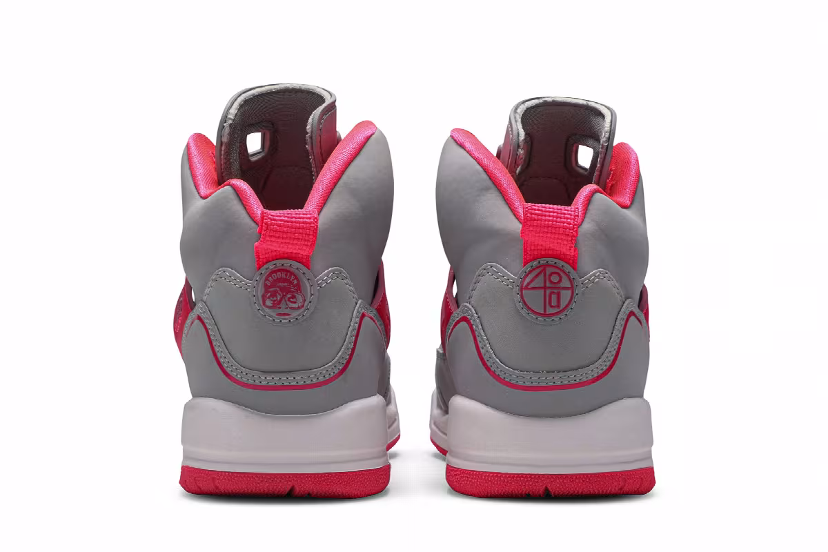 Air Jordan Spizike GS Wolf Grey Racer Pink, view 7