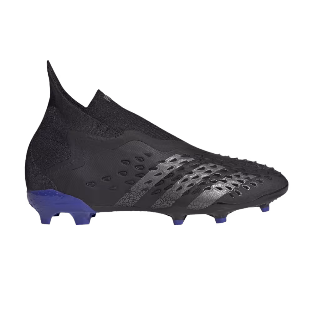 Adidas Predator Freak+ FG J Demonskin - Black Sonic Ink