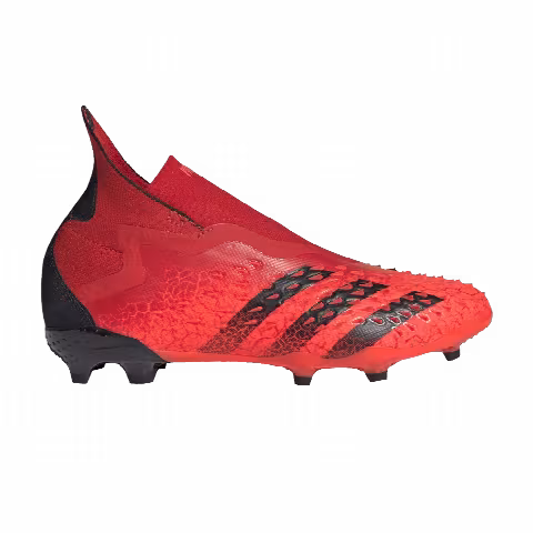 Adidas Predator Freak+ FG J 'Demonskin - Solar Red'