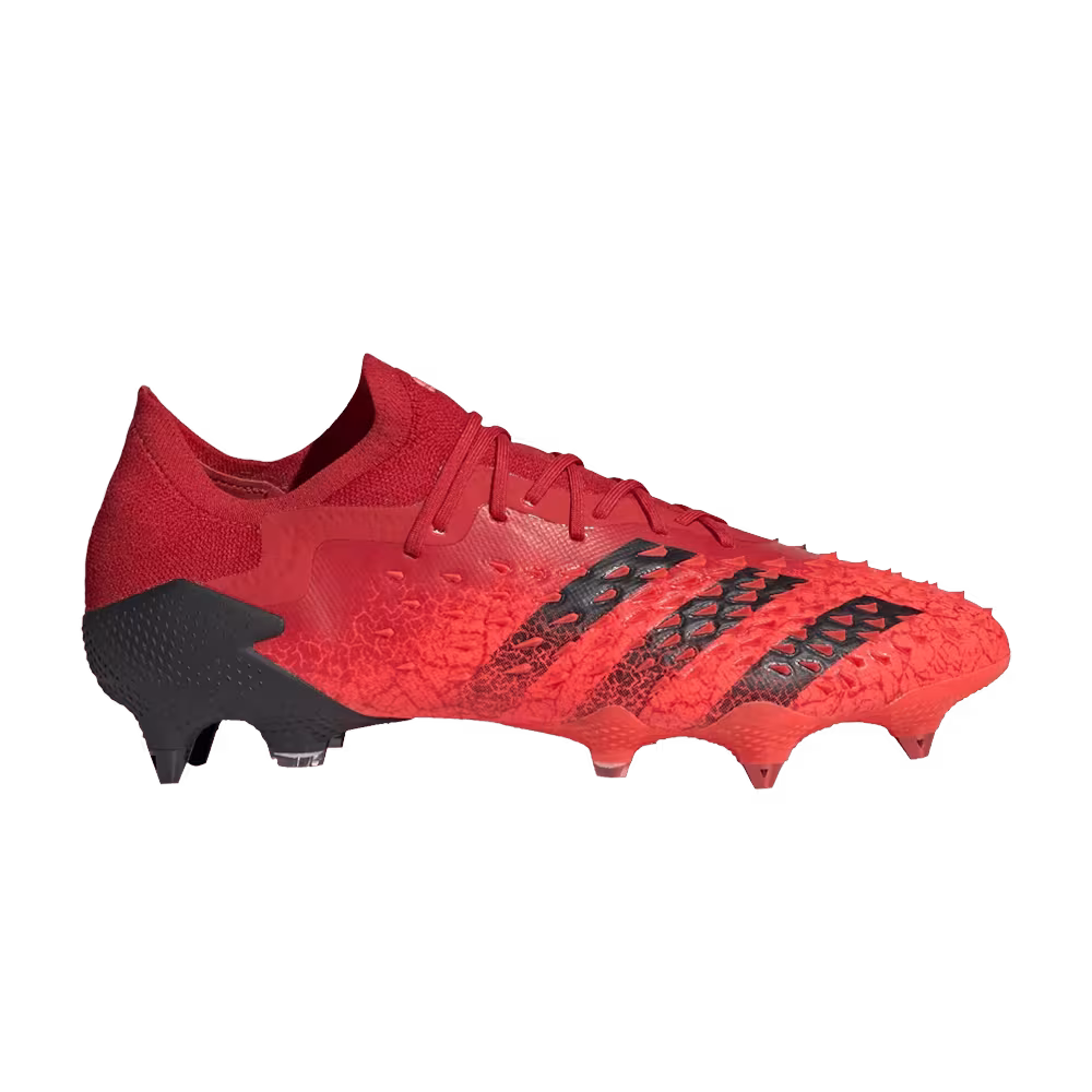 Adidas Predator Freak.1 Low SG Demonskin - Solar Red
