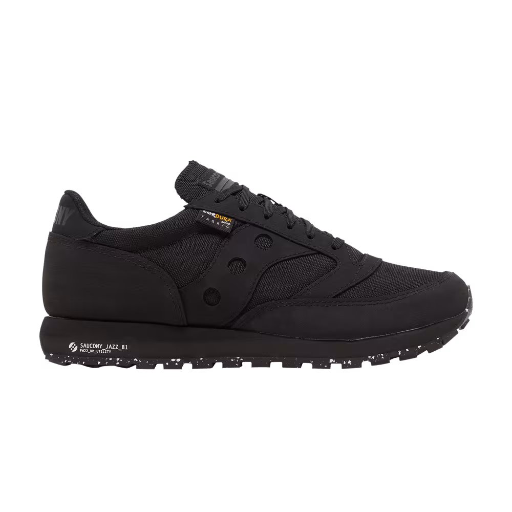 Saucony Jazz 81 Utilitarian Cordura Triple Black