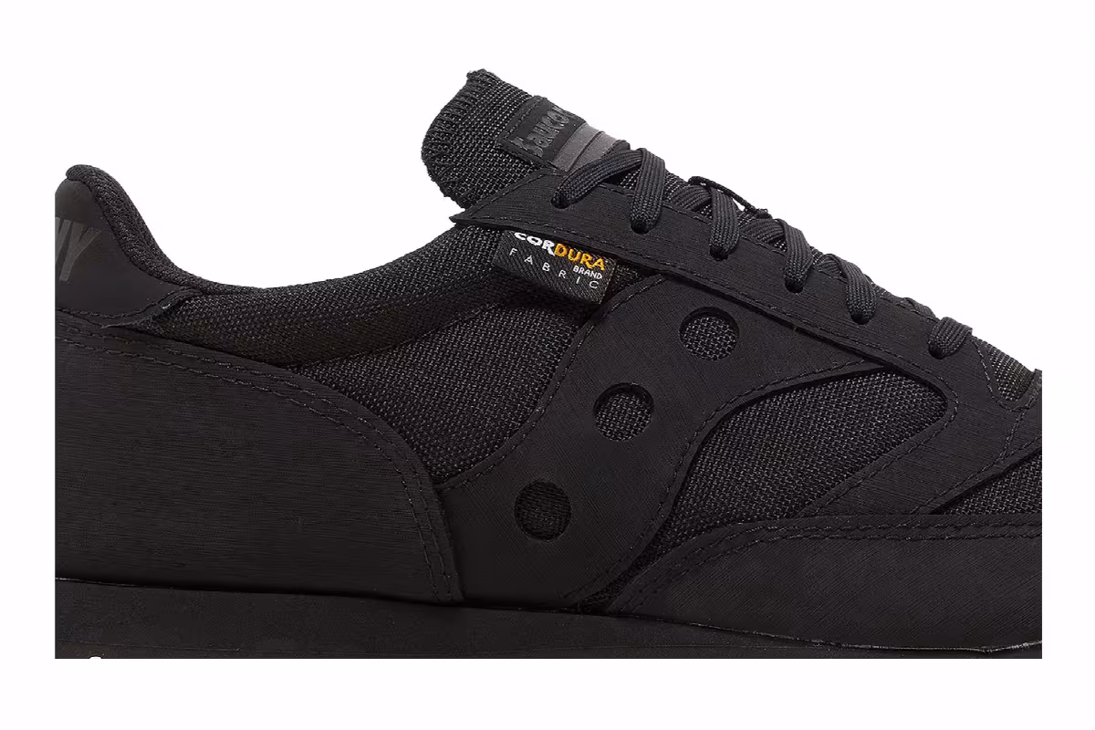 Saucony Jazz 81 Utilitarian Cordura Triple Black, view 3