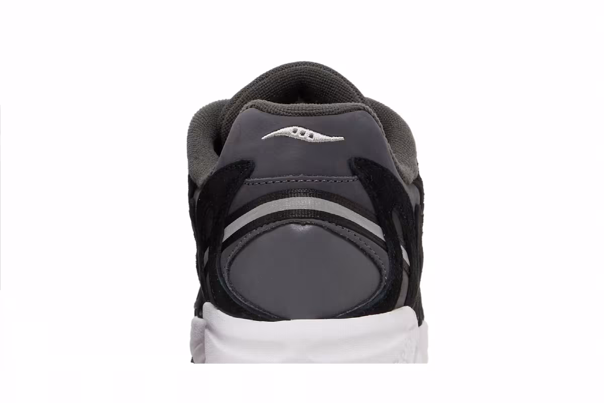 Saucony Grid Azura 2000 Premium Black Silver, view 8
