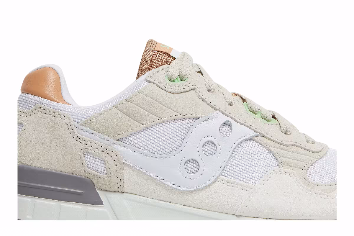 Saucony Shadow 5000 White Light Grey, view 3
