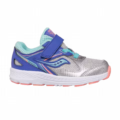 Saucony Cohesion 14 A/C Little Kid 'Silver Periwinkle'