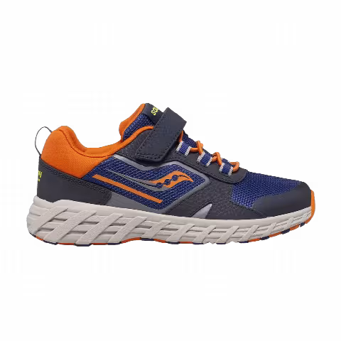 Saucony Wind Shield 2.0 A/C Big Kid 'Navy Orange'